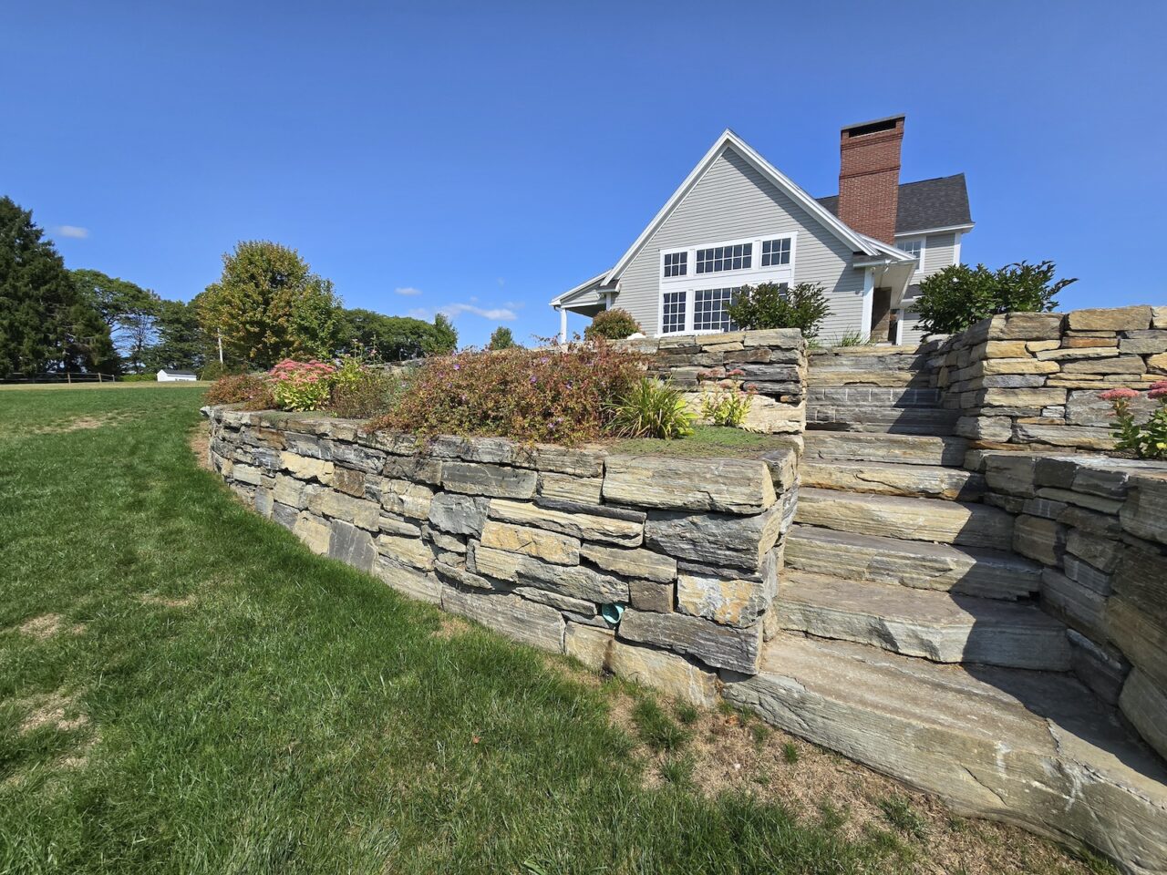 Hardscapes, Walls, Steps